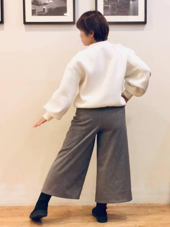 YYYさんの「SHOO･LA･RUE｜◆【S-LL】お尻や太ももをカバーしてくれる あったかガウチョパンツ」を使ったコーディネート