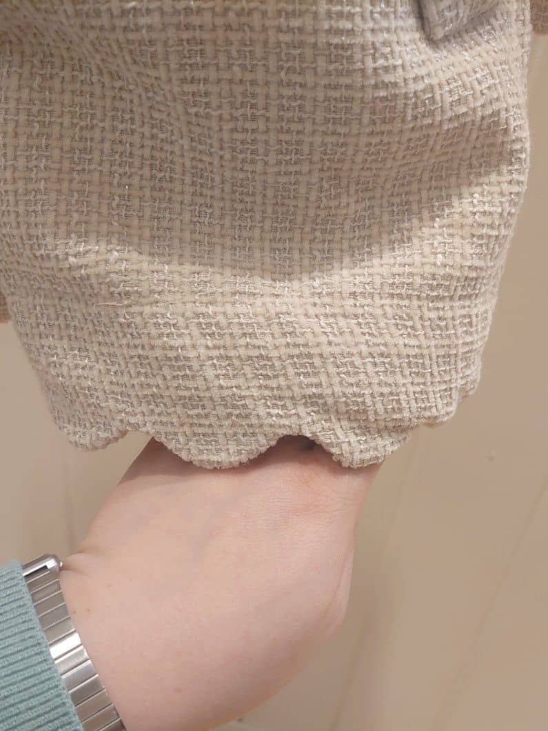 akamiさんの「SHOO･LA･RUE｜◆【100-140cm/プチセレ】ツイードジャケット」を使ったコーディネート