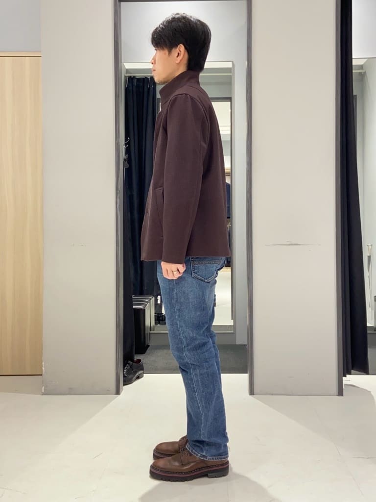 わいずみさんの「TAKEO KIKUCHI｜【DOWN FABRIC】ダウンファブリック スタンドカラーブルゾン」を使ったコーディネート