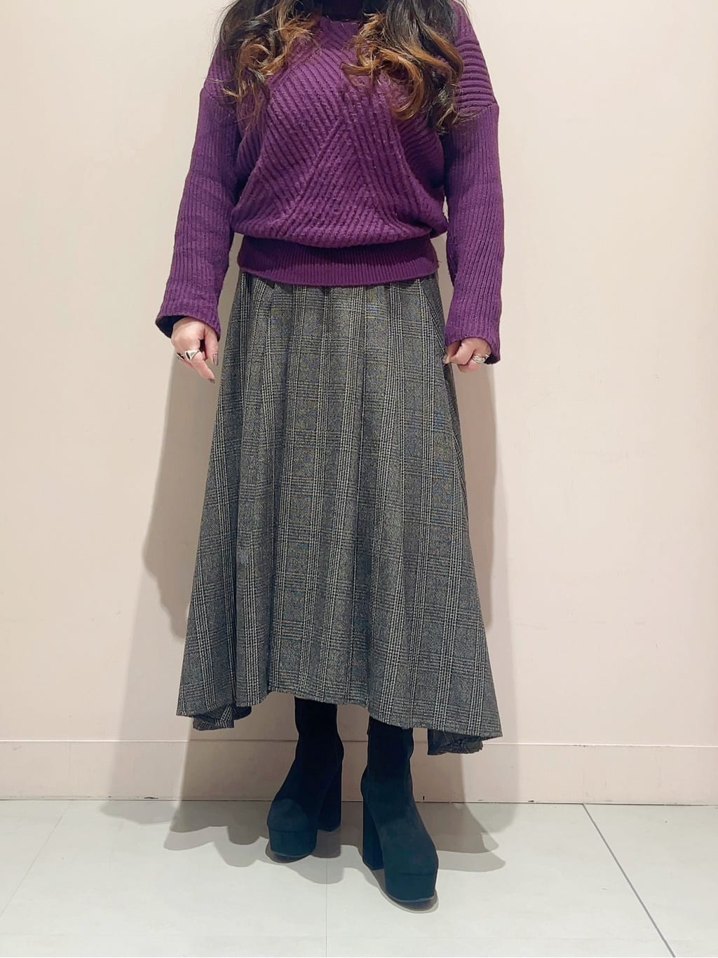 りえさんの「ESPERANZA｜ラク盛りショートブーツ」を使ったコーディネート