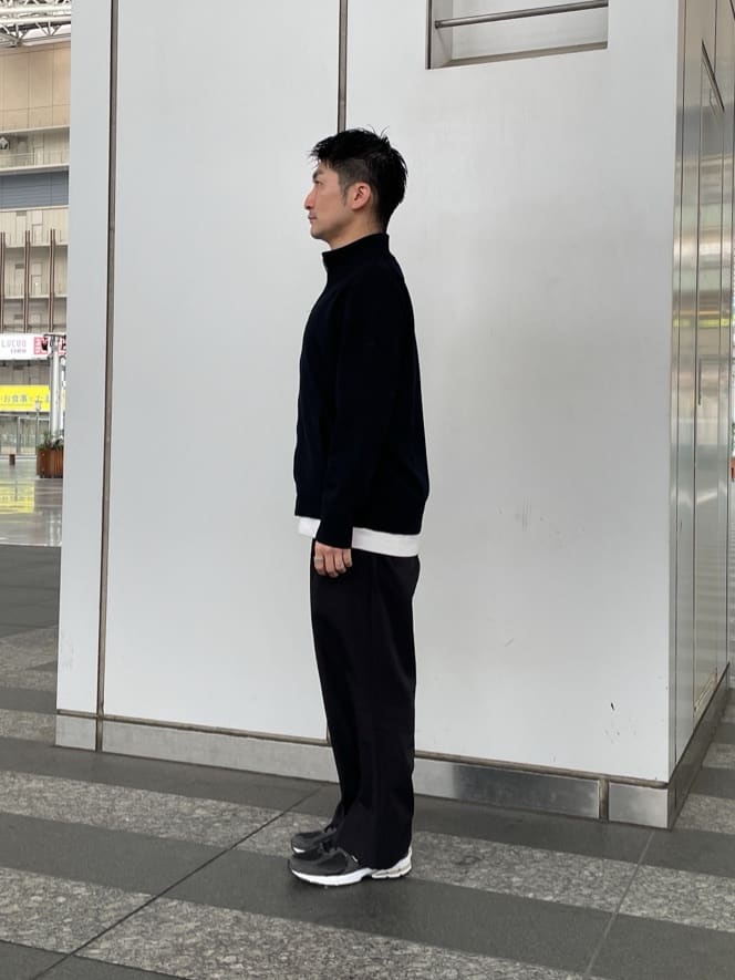 加藤裕樹さんの「TAKEO KIKUCHI｜【3WAY】ジャカード グレンチェック ダウンライナー ブルゾン」を使ったコーディネート