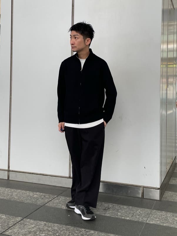 加藤裕樹さんの「TAKEO KIKUCHI｜【3WAY】ジャカード グレンチェック ダウンライナー ブルゾン」を使ったコーディネート