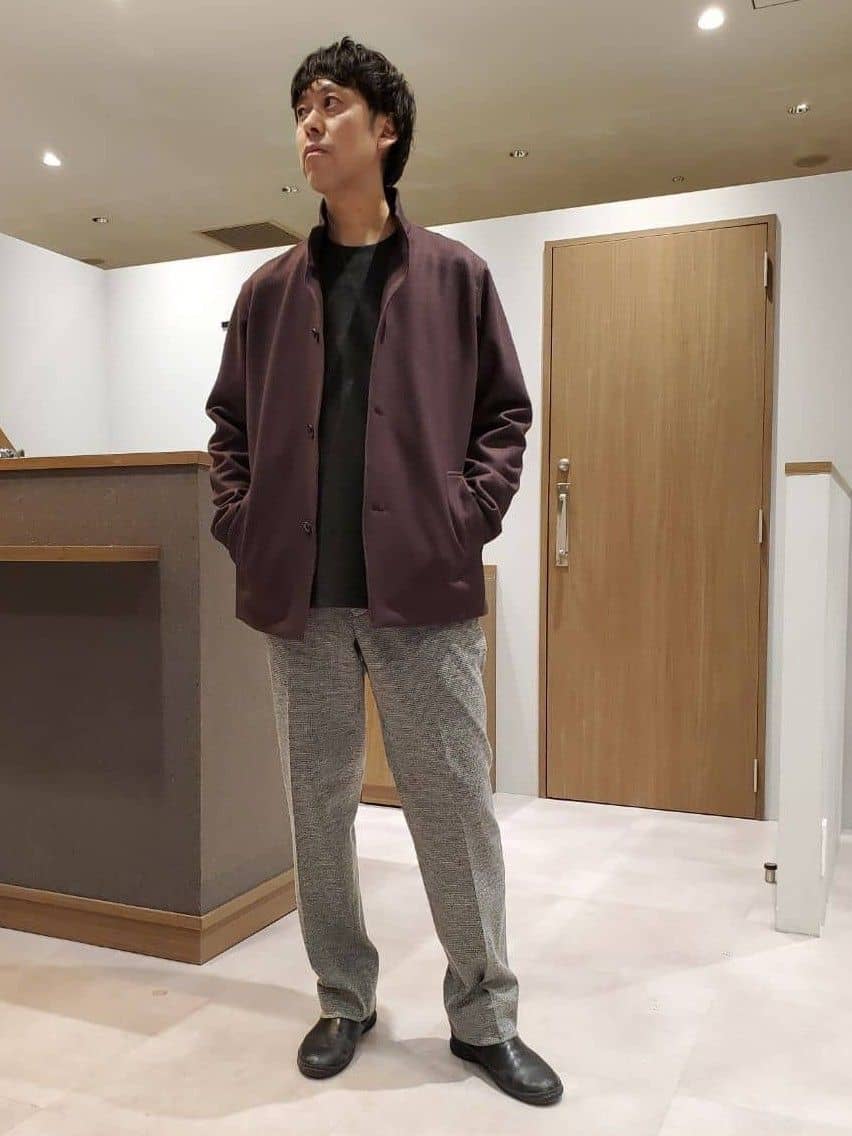 ishidaさんの「TAKEO KIKUCHI｜【DOWN FABRIC】ダウンファブリック スタンドカラーブルゾン」を使ったコーディネート