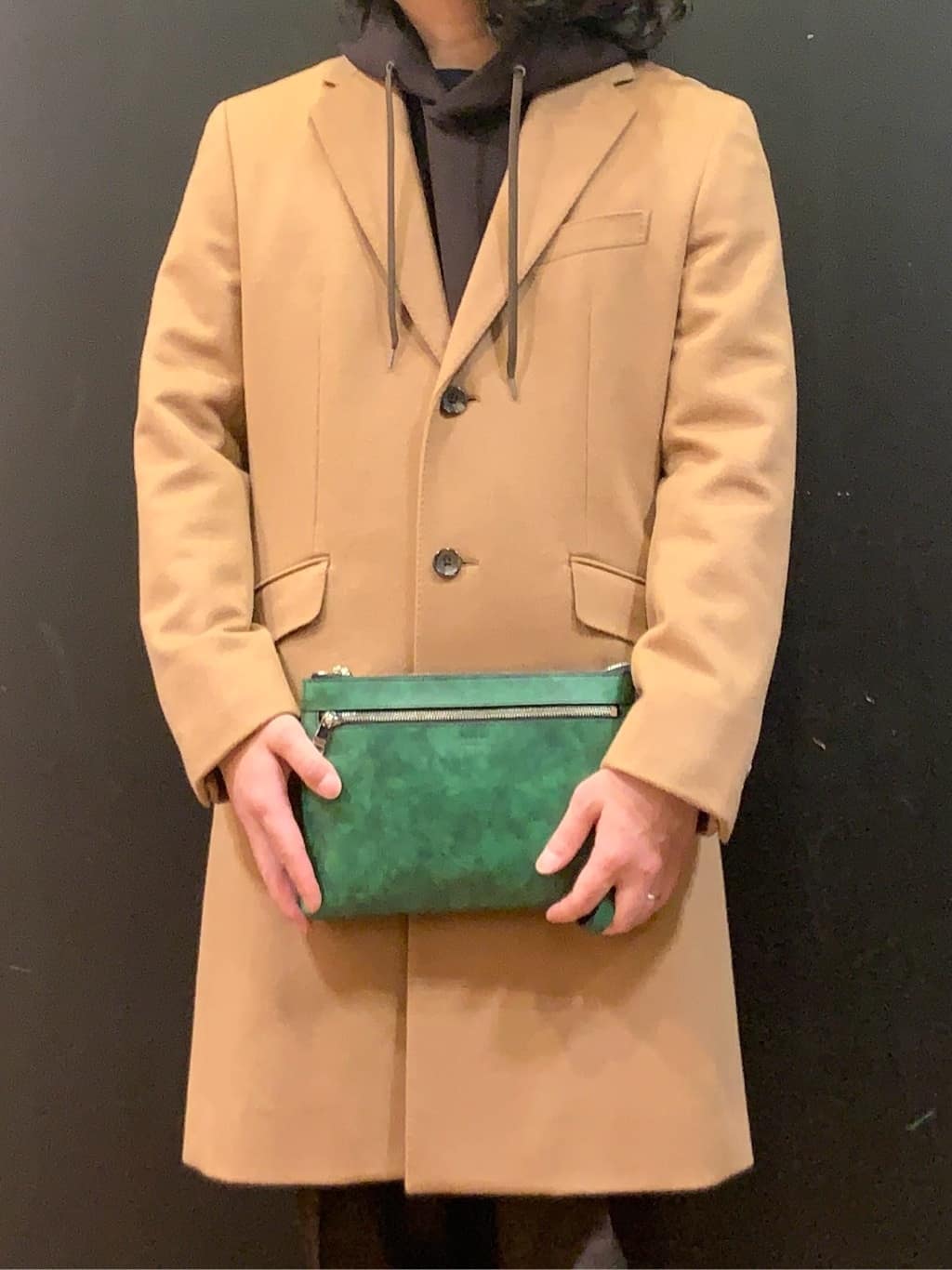 木村剛さんの「TAKEO KIKUCHI｜ウールカシミヤブレンド チェスターコート」を使ったコーディネート