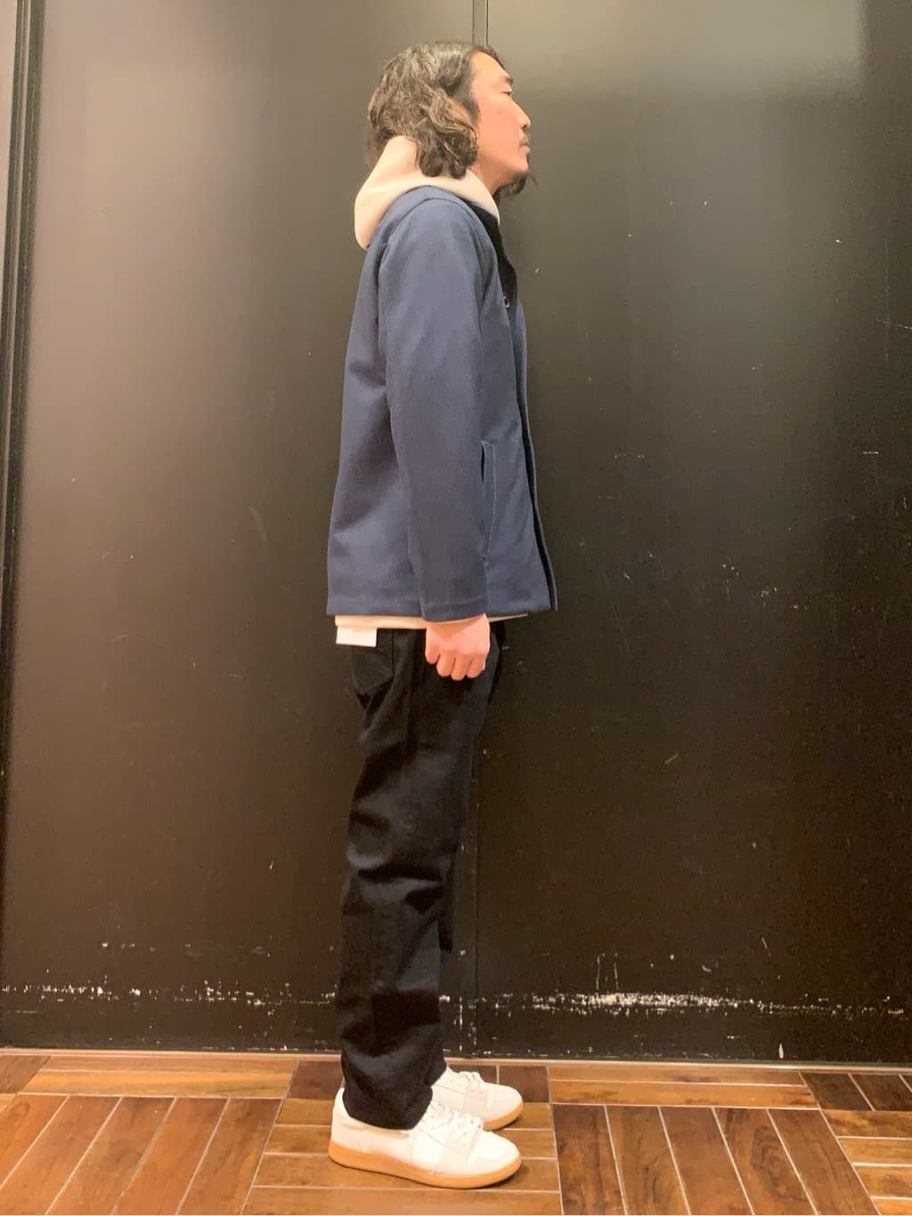 木村剛さんの「TAKEO KIKUCHI｜【DOWN FABRIC】ダウンファブリック スタンドカラーブルゾン」を使ったコーディネート
