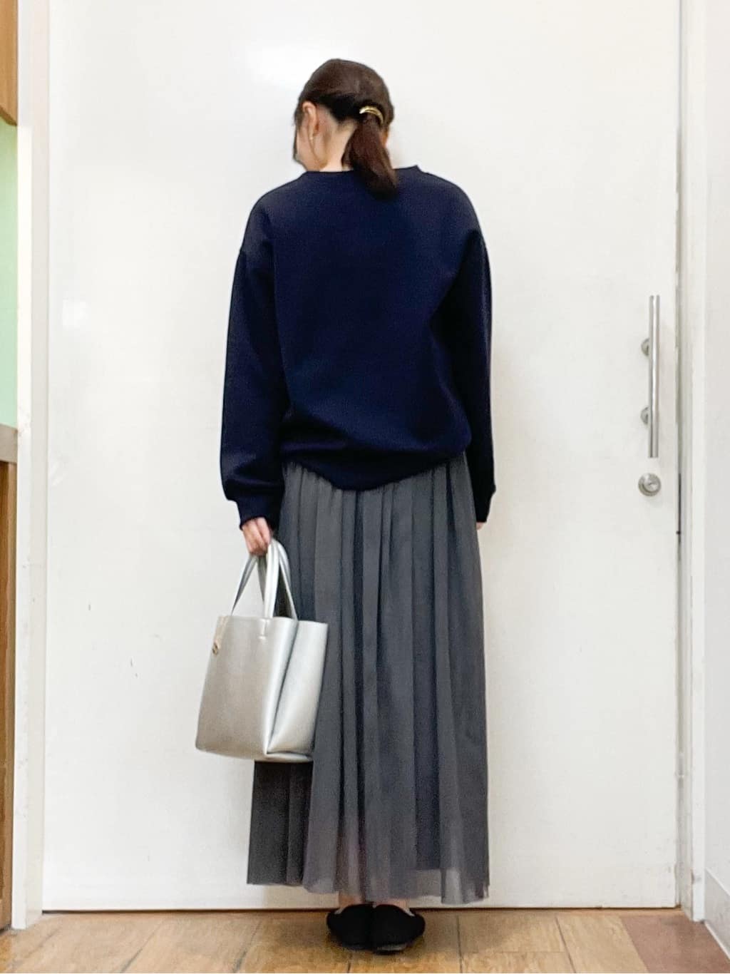 sakiさんの「SHOO･LA･RUE｜◆【セレモニーからデイリーまで】女性らしさあふれる チュールスカート」を使ったコーディネート