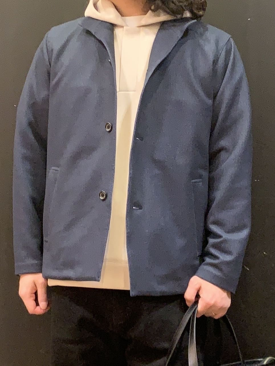 木村剛さんの「TAKEO KIKUCHI｜【DOWN FABRIC】ダウンファブリック スタンドカラーブルゾン」を使ったコーディネート