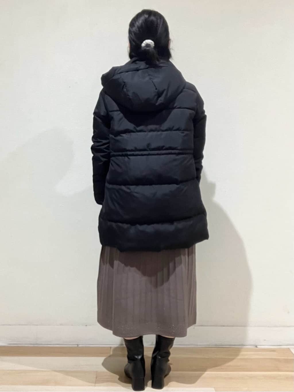 T.eさんの「OPAQUE.CLIP｜◆【長さ調節可能】フェイクパールスライドネックレス」を使ったコーディネート
