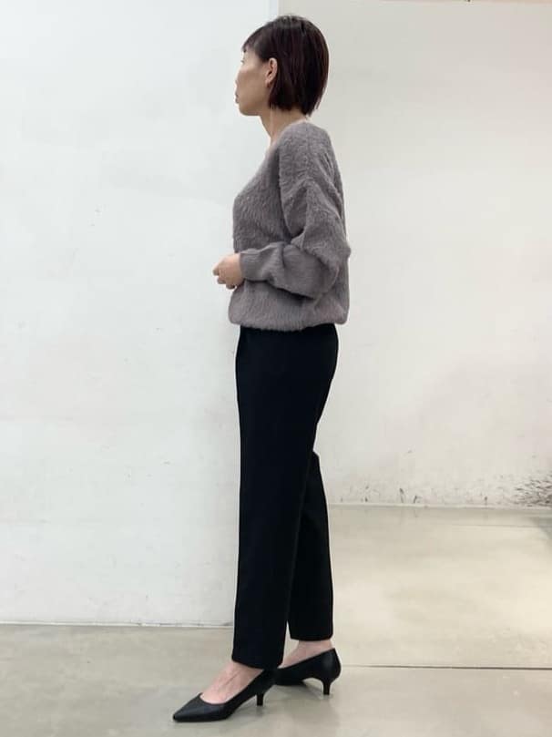 fujiさんの「THE SHOP TK｜◆ラウンド型オケージョンBAG」を使ったコーディネート