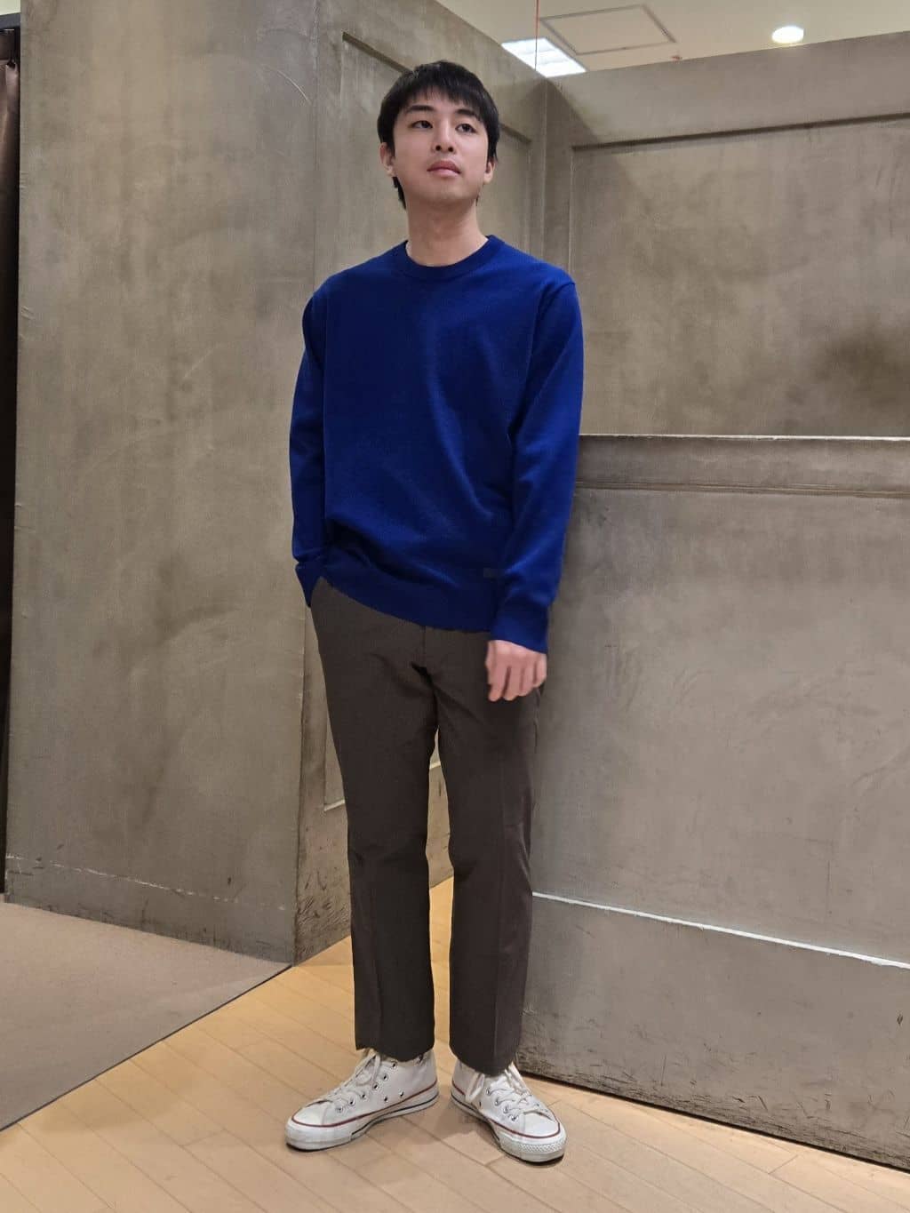 白木駆さんの「TAKEO KIKUCHI｜【DOWN FABRIC】ダウンファブリック スタンドカラーブルゾン」を使ったコーディネート