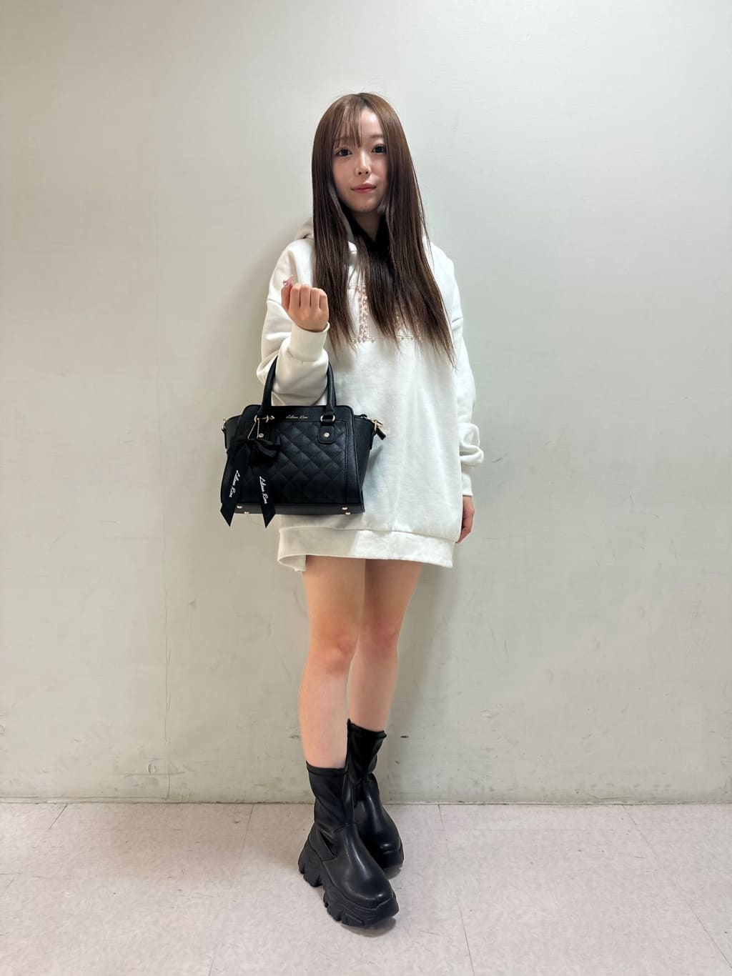 ayakaさんの「ESPERANZA｜キルティングポケット2WAYボストン」を使ったコーディネート