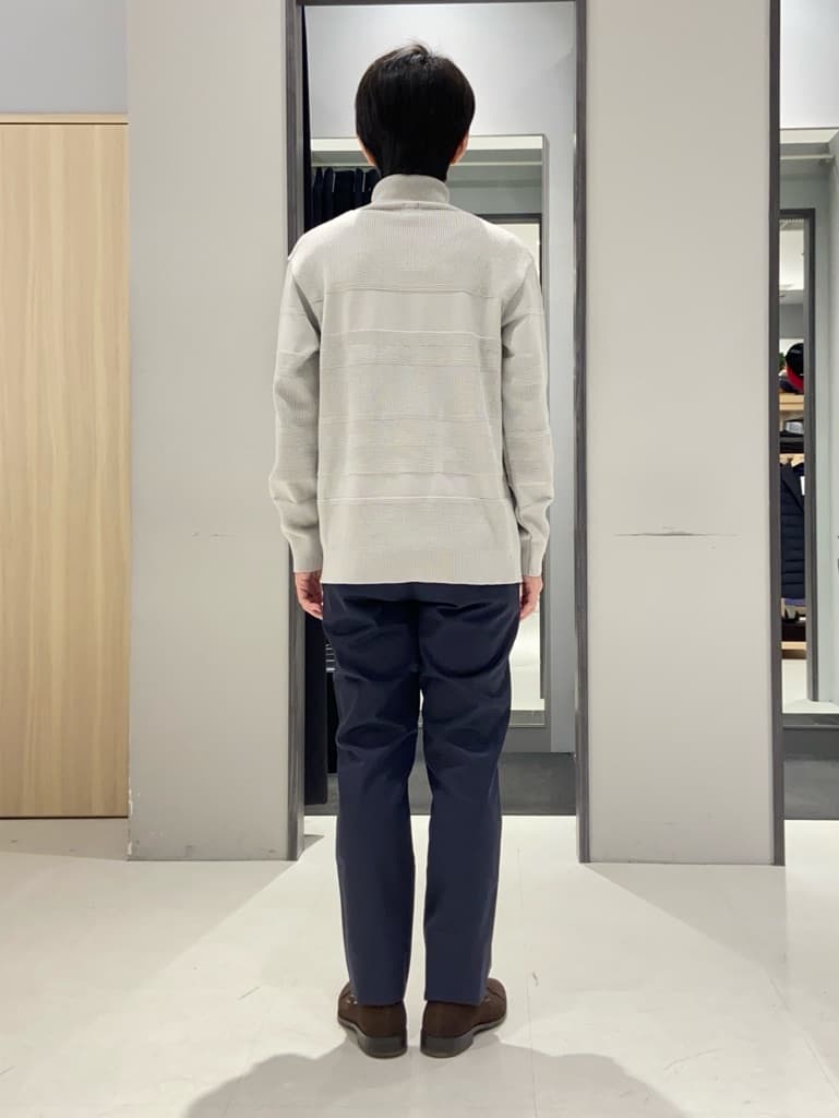 わいずみさんの「TAKEO KIKUCHI｜【全7サイズ&times;8色展開！】トップマルチヘリンボン パンツ」を使ったコーディネート