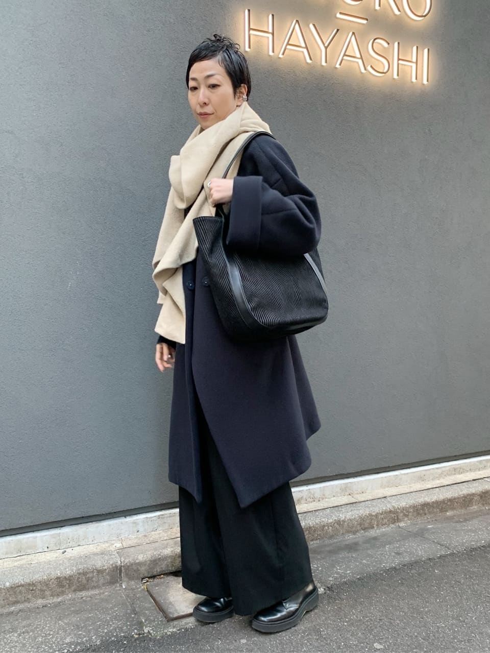 Kさんの「HIROKO HAYASHI｜PEPE DOLCE（ぺぺ ドルチェ）イヤーカフ」を使ったコーディネート