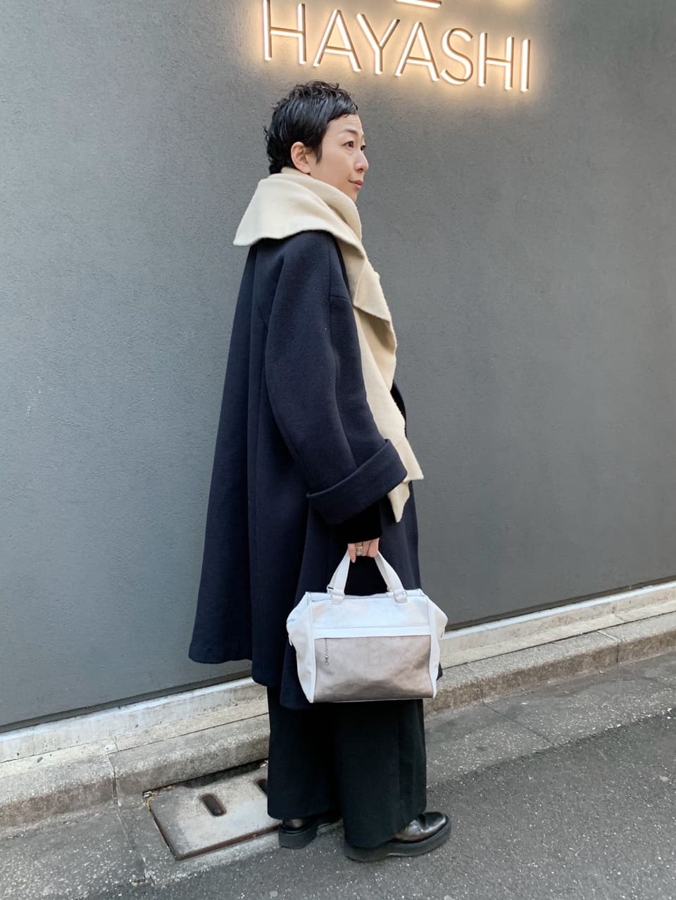Kさんの「HIROKO HAYASHI｜FOGLIO（フォーリオ）2wayバッグ」を使ったコーディネート