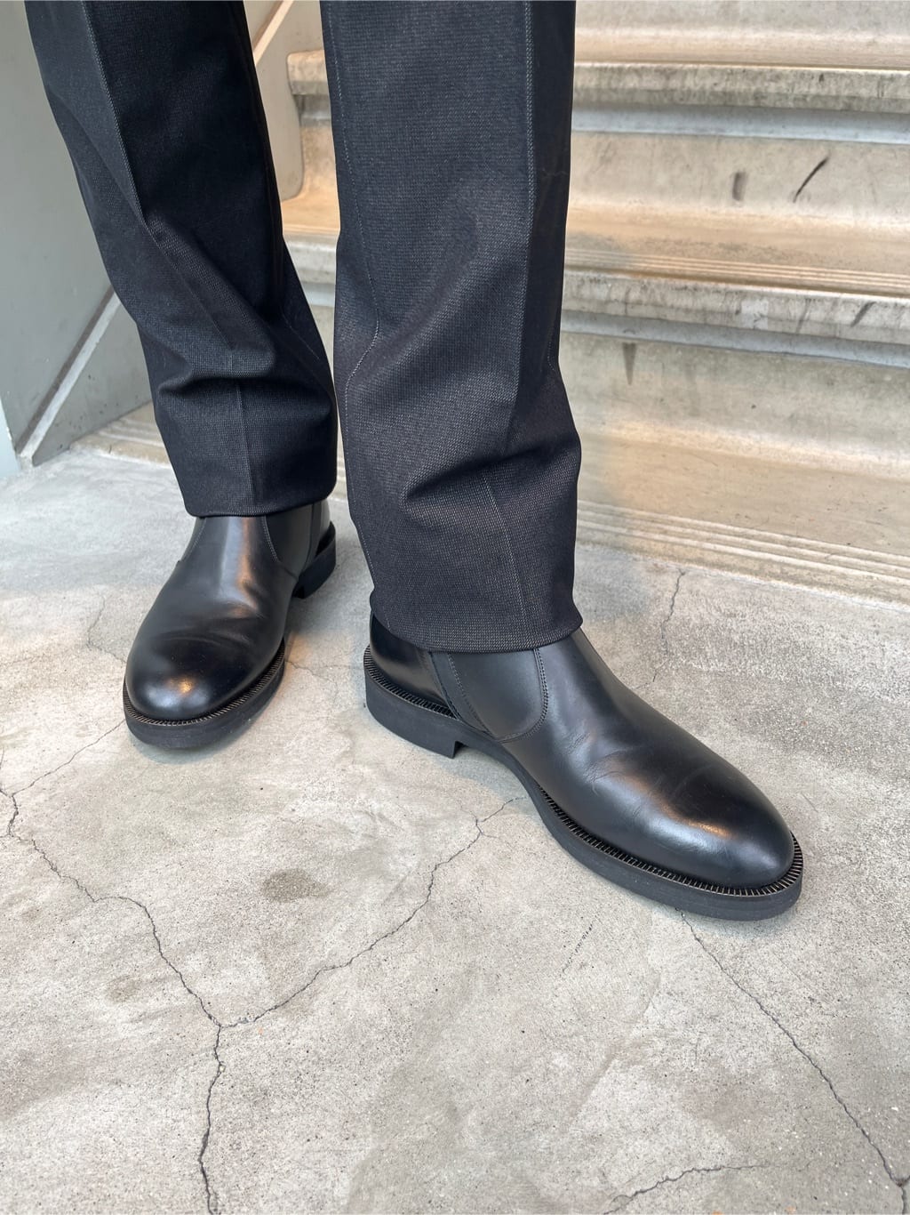 Shintaroさんの「TAKEO KIKUCHI｜ウールカシミヤブレンド チェスターコート」を使ったコーディネート
