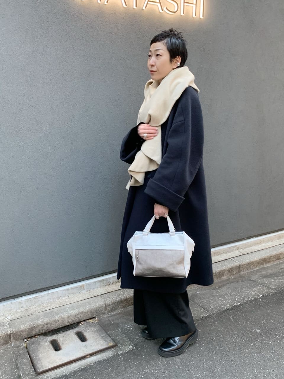 Kさんの「HIROKO HAYASHI｜FOGLIO（フォーリオ）2wayバッグ」を使ったコーディネート