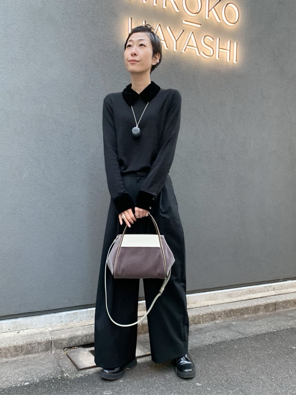 Kさんの「HIROKO HAYASHI｜PEPE CERCHIO（ペペ チェルキオ）ネックレス」を使ったコーディネート