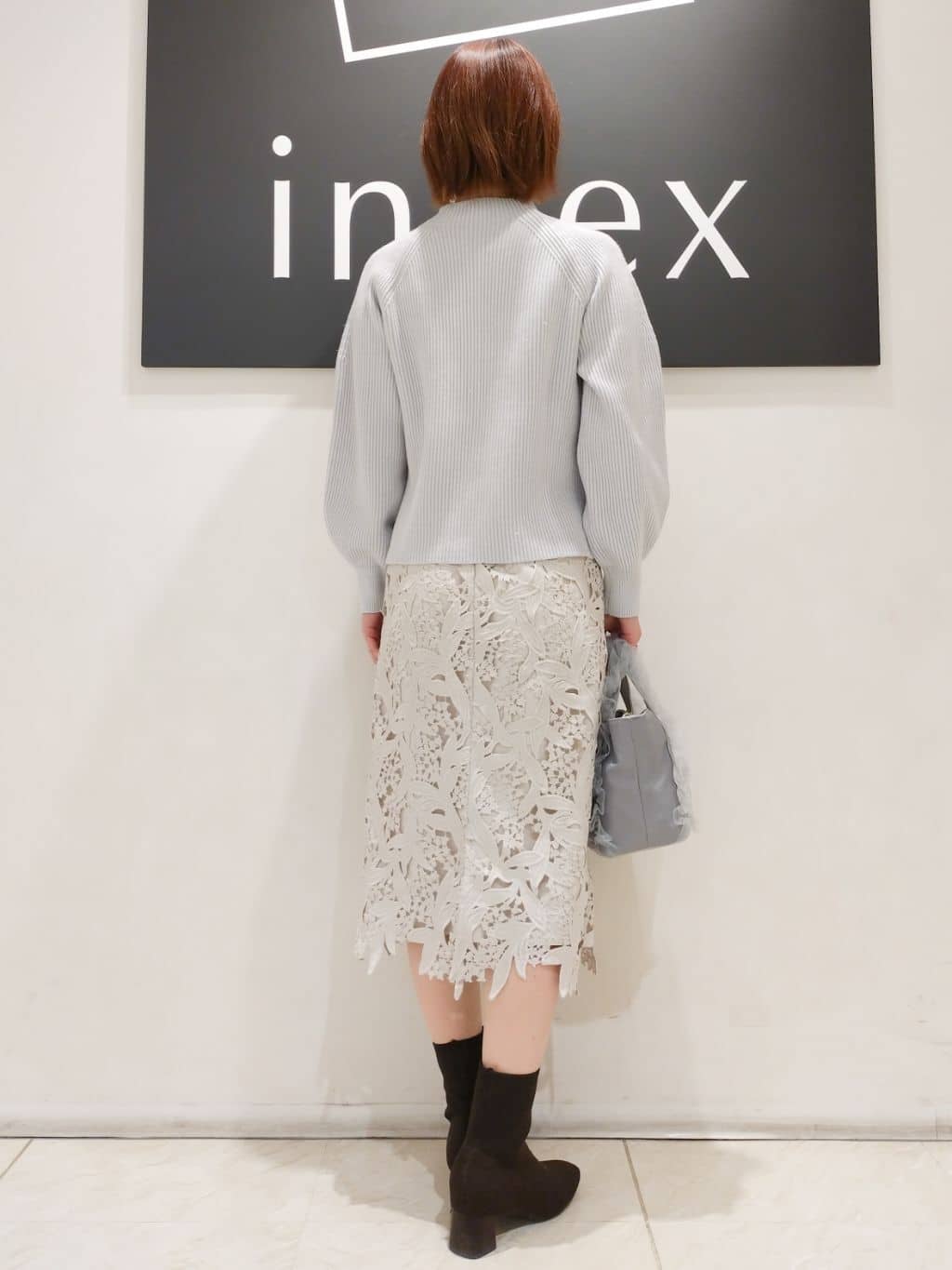 n.さんの「index｜◆ラグランスリーブリブニット【洗濯機洗い可】」を使ったコーディネート