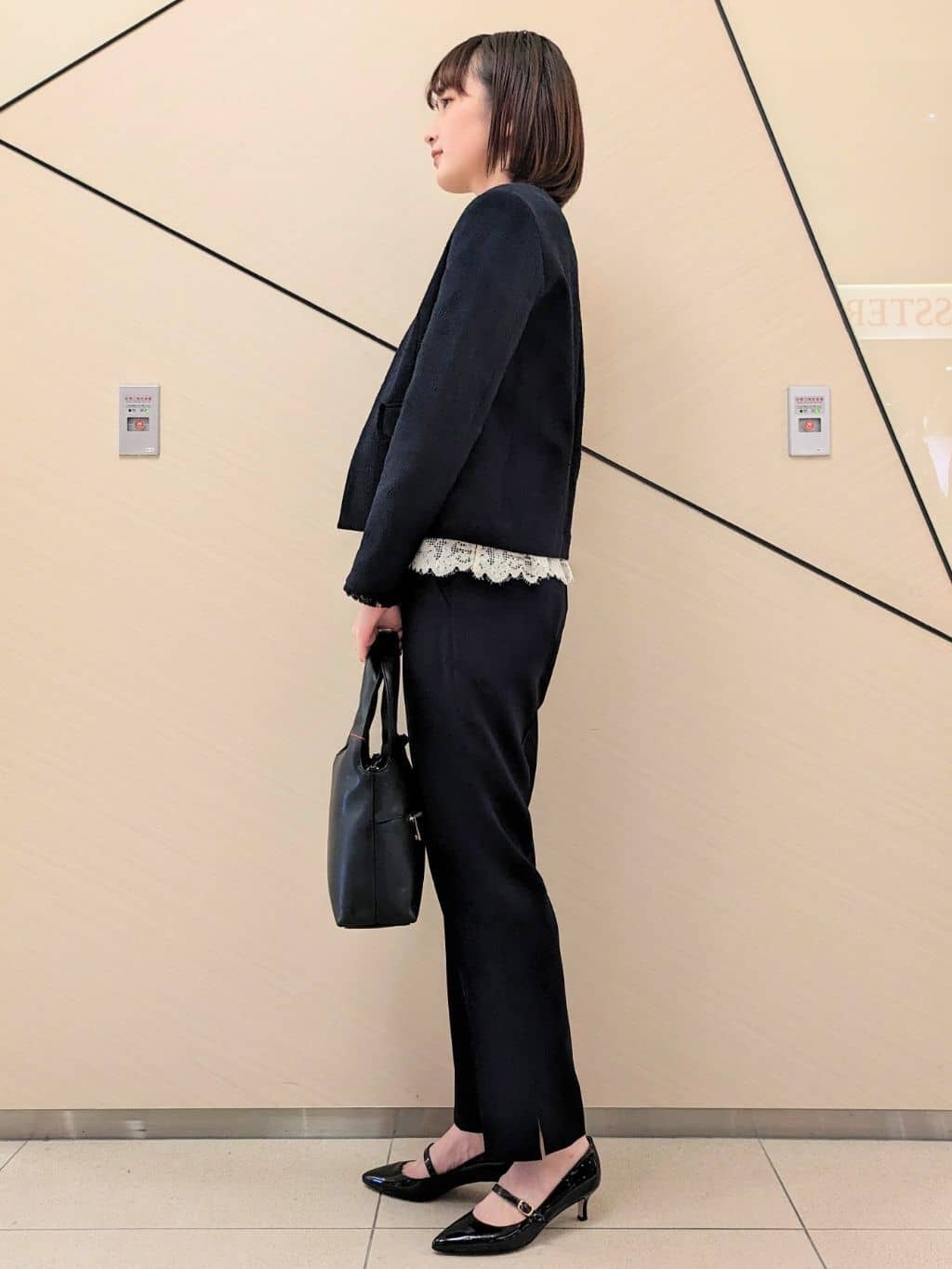 saoriさんの「DRESSTERIOR｜【セレモニー】オケージョンツイードジャケット」を使ったコーディネート