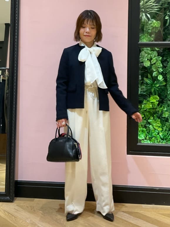 ogataさんの「DRESSTERIOR｜【セレモニー】オケージョンツイードジャケット」を使ったコーディネート