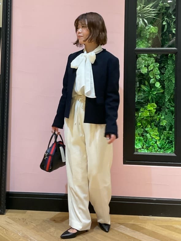 ogataさんの「DRESSTERIOR｜【セレモニー】オケージョンツイードジャケット」を使ったコーディネート