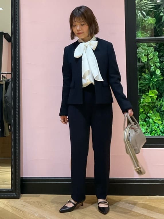 ogataさんの「DRESSTERIOR｜【セレモニー】オケージョンツイードジャケット」を使ったコーディネート