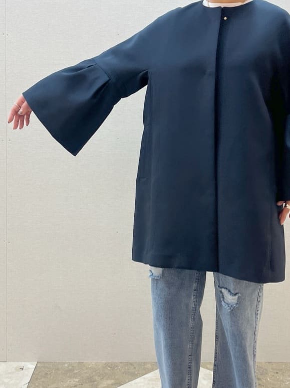 chiakiさんの「OPAQUE.CLIP｜◆刺繍ロゴトップス【洗濯機洗い可】」を使ったコーディネート