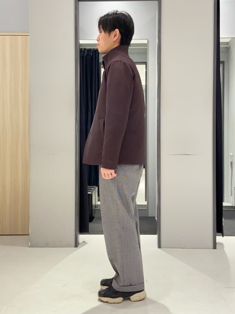 わいずみさんの「TAKEO KIKUCHI｜【DOWN FABRIC】ダウンファブリック スタンドカラーブルゾン」を使ったコーディネート