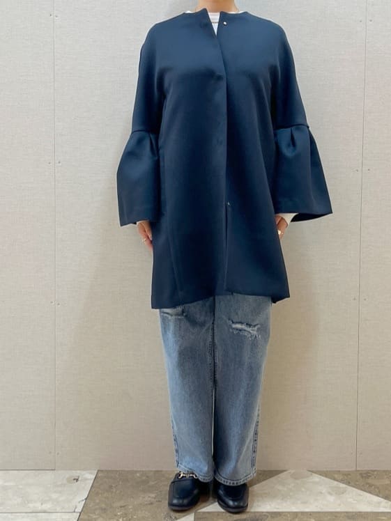 chiakiさんの「OPAQUE.CLIP｜◆刺繍ロゴトップス【洗濯機洗い可】」を使ったコーディネート