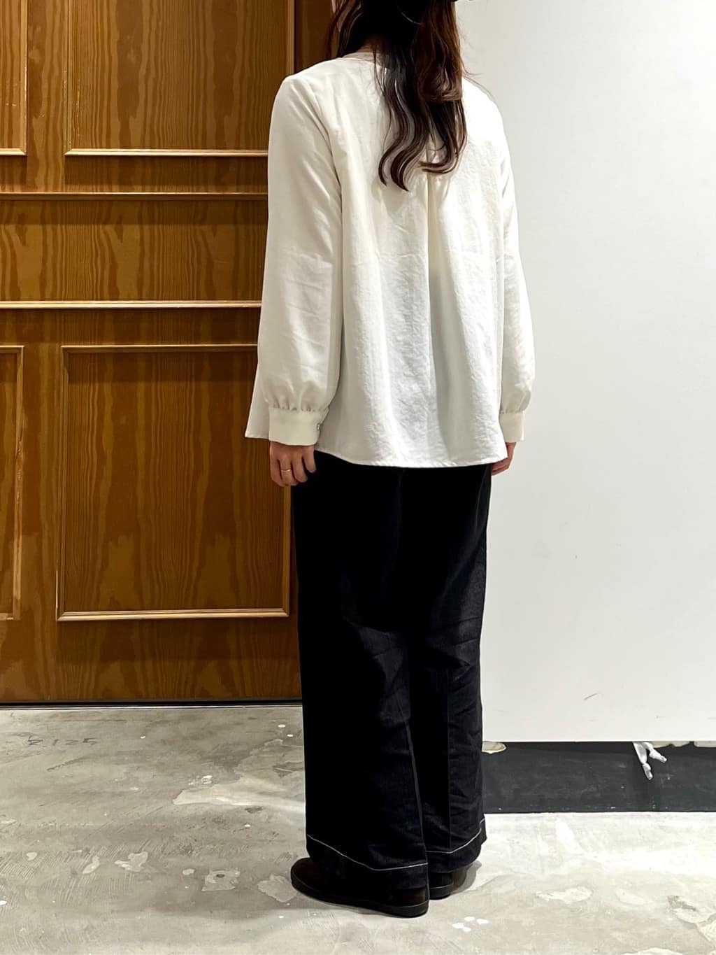 sakiiさんの「THE SHOP TK｜◆【セレモニー/通勤】フロントタックブラウス」を使ったコーディネート