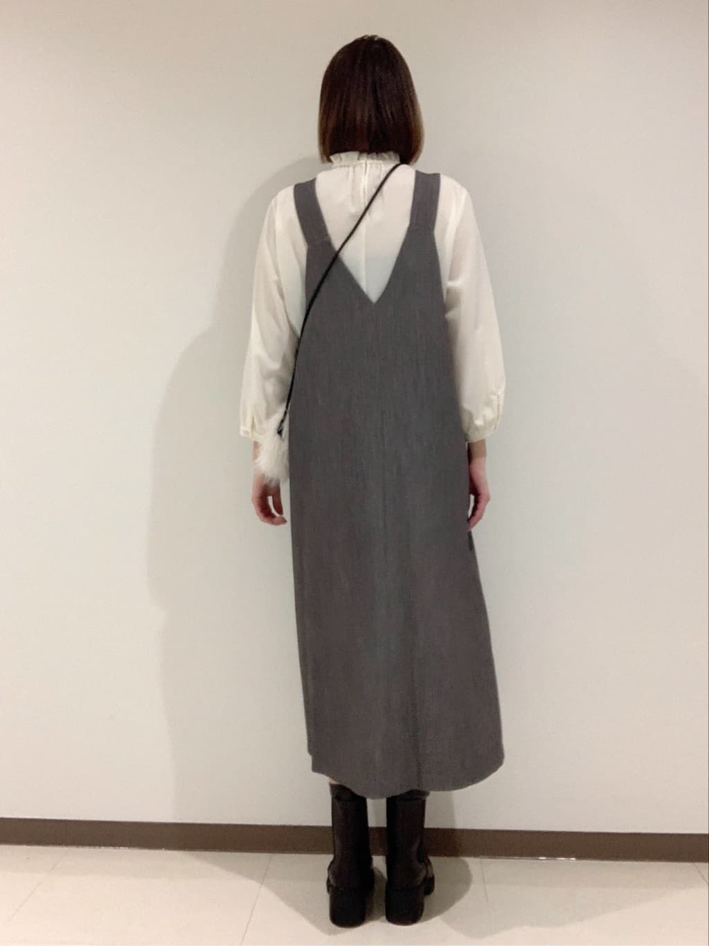 Yukaさんの「Dessin｜◆【入卒/セレモニー/洗える】フリルネックブラウス」を使ったコーディネート