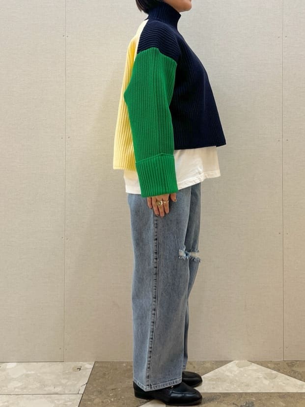 chiakiさんの「OPAQUE.CLIP｜◆刺繍ロゴトップス【洗濯機洗い可】」を使ったコーディネート