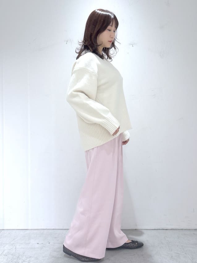 UDOさんの「OPAQUE.CLIP｜【定番/6color】名品フラットバレエシューズ」を使ったコーディネート