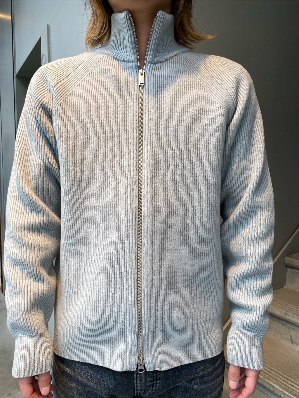 hazuさんの「TAKEO KIKUCHI｜【モンスターストレッチ】日本製 ウォッシュド デニムパンツ」を使ったコーディネート