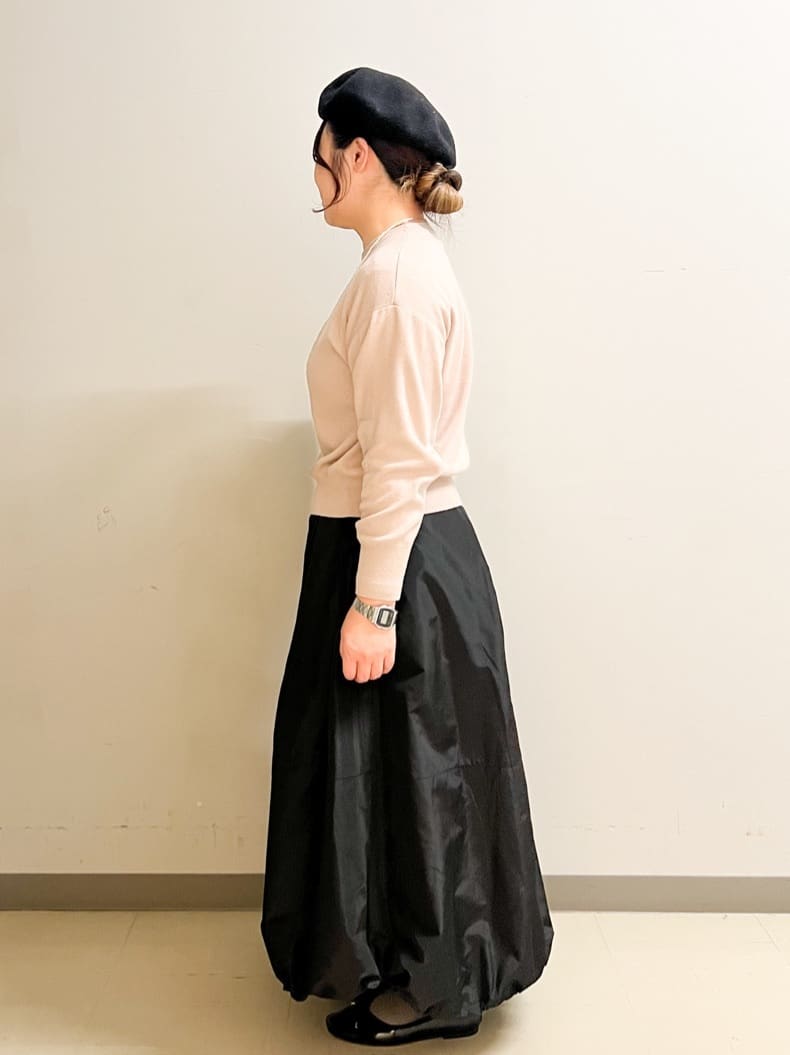 なかさんの「OPAQUE.CLIP｜◆刺繍ロゴニット【洗濯機洗い可】」を使ったコーディネート