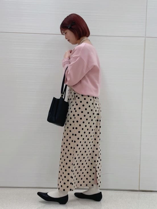 みちるさんの「SHOO･LA･RUE｜◆ストレッチアーモンドトゥパンプス」を使ったコーディネート
