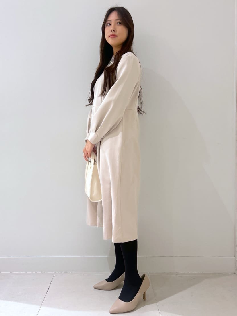 kahoさんの「index｜【抗菌防臭加工/7cmヒール】ベーシックパンプス/通勤対応」を使ったコーディネート