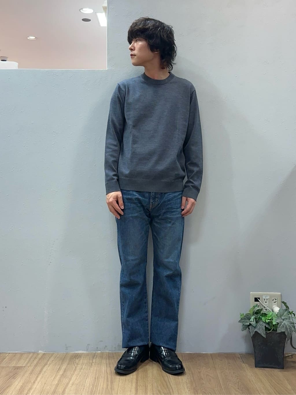 Uさんの「TAKEO KIKUCHI｜【DOWN FABRIC】ダウンファブリック スタンドカラーブルゾン」を使ったコーディネート