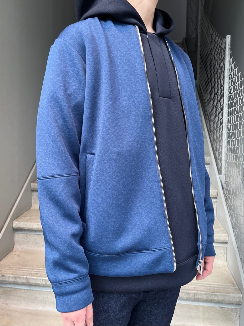 Namikiさんの「TAKEO KIKUCHI｜【モンスターストレッチ】日本製 ワンウォッシュ デニムパンツ」を使ったコーディネート