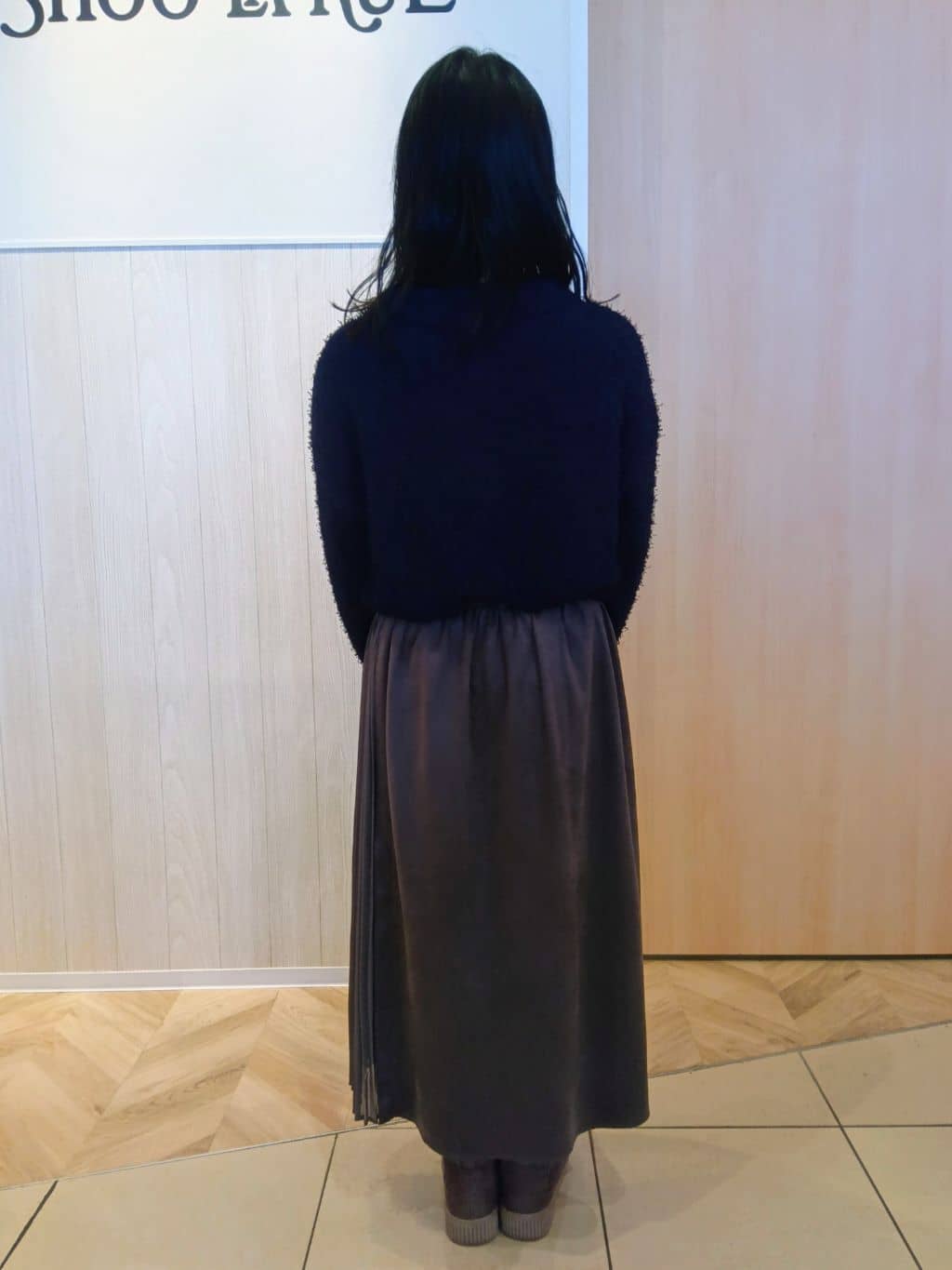 yuriさんの「SHOO･LA･RUE｜◆ミニドロストシャイニーショルダーバッグ」を使ったコーディネート
