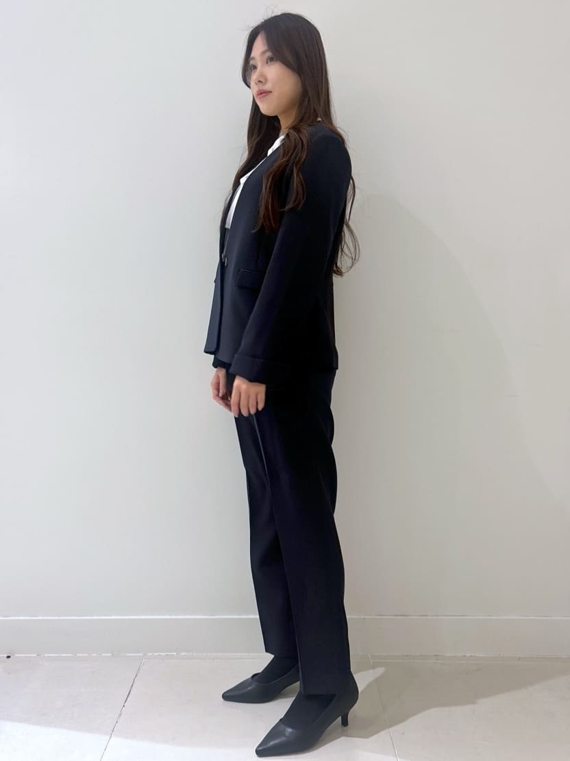 kahoさんの「index｜【抗菌防臭加工/7cmヒール】ベーシックパンプス/通勤対応」を使ったコーディネート