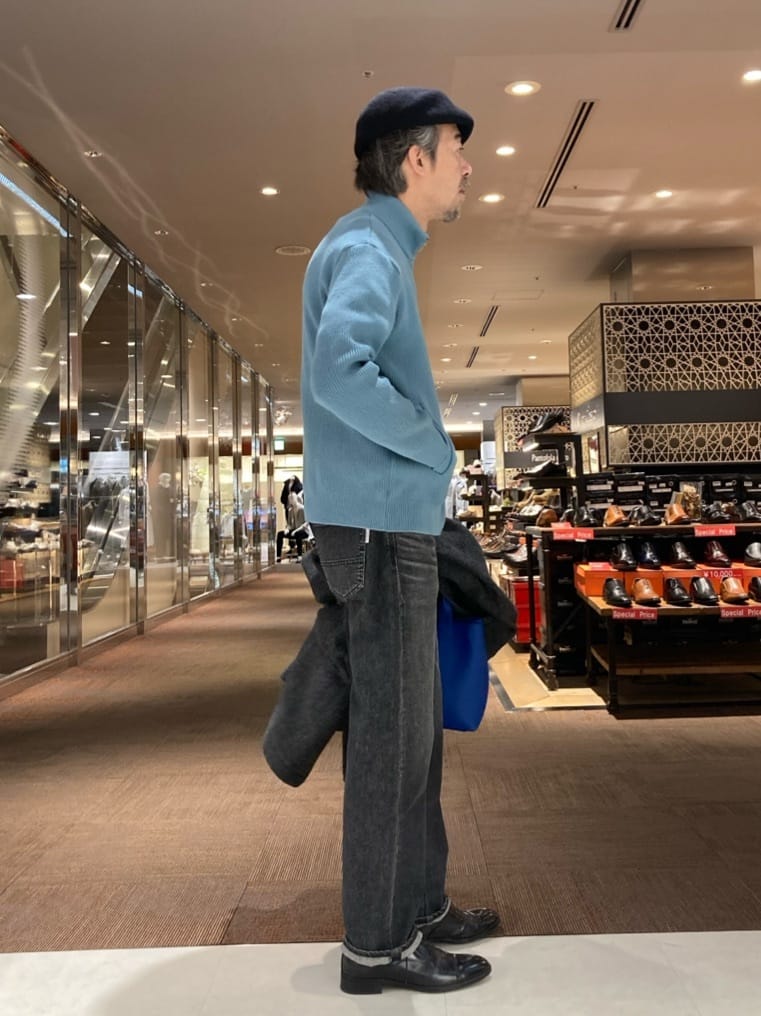 KDDさんの「TAKEO KIKUCHI｜【モンスターストレッチ】日本製 ウォッシュド デニムパンツ」を使ったコーディネート