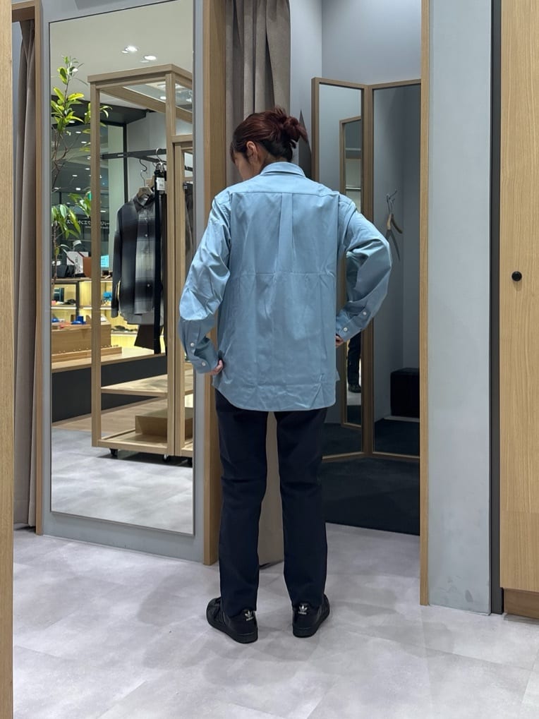 よぴさんの「TAKEO KIKUCHI｜【全7サイズ&times;8色展開！】トップマルチヘリンボン パンツ」を使ったコーディネート