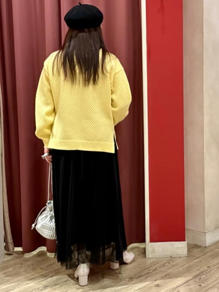 mayuckyさんの「SHOO･LA･RUE｜◆【セレモニーからデイリーまで】女性らしさあふれる チュールスカート」を使ったコーディネート