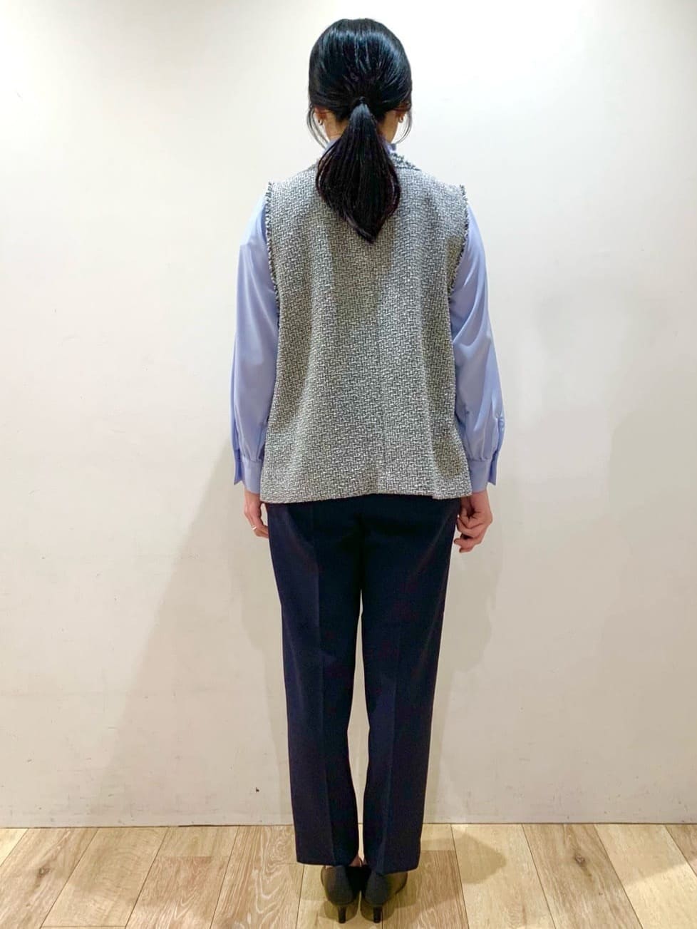 matsuさんの「index｜◆【抗菌防臭加工／低反発クッション】名品　ポインテッドトゥパンプス」を使ったコーディネート