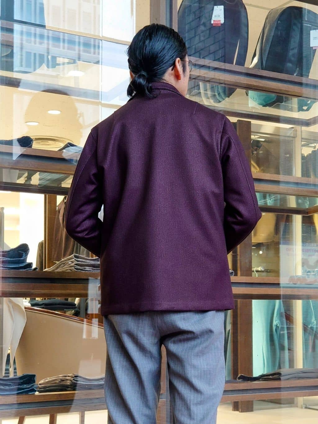 かしげるさんの「TAKEO KIKUCHI｜【DOWN FABRIC】ダウンファブリック スタンドカラーブルゾン」を使ったコーディネート