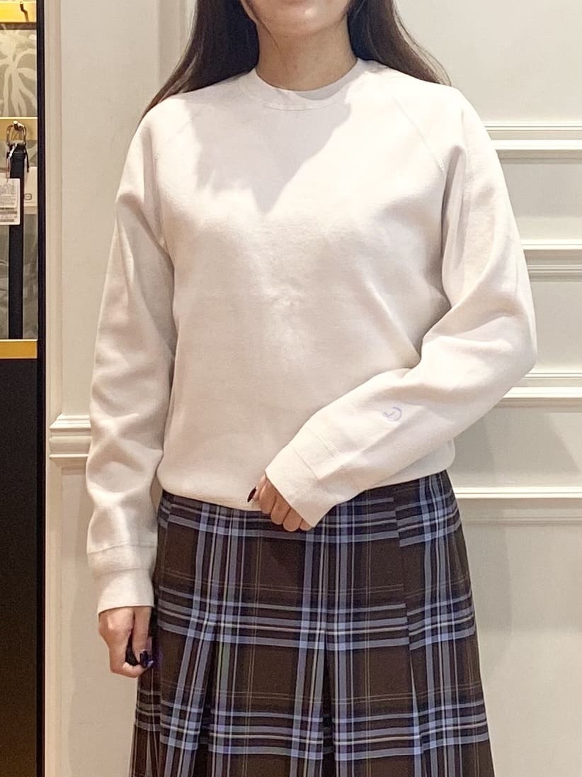 c.wさんの「DRESSTERIOR｜◆【ウォッシャブル】コットンフルニードルプルオーバーニット」を使ったコーディネート