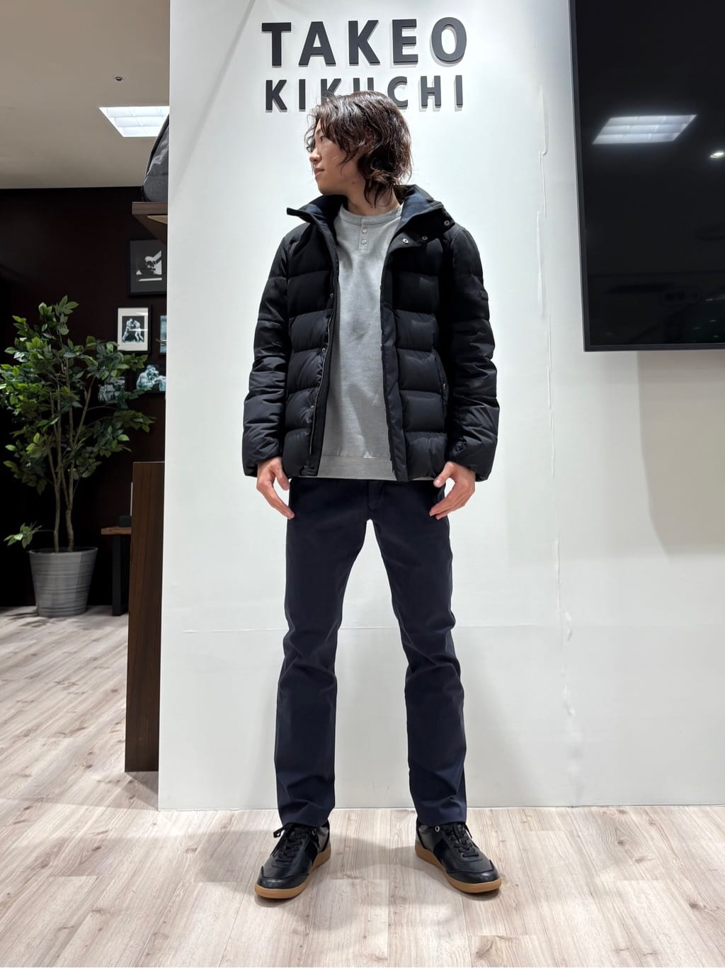 Kaiさんの「TAKEO KIKUCHI｜【全7サイズ&times;8色展開！】トップマルチヘリンボン パンツ」を使ったコーディネート