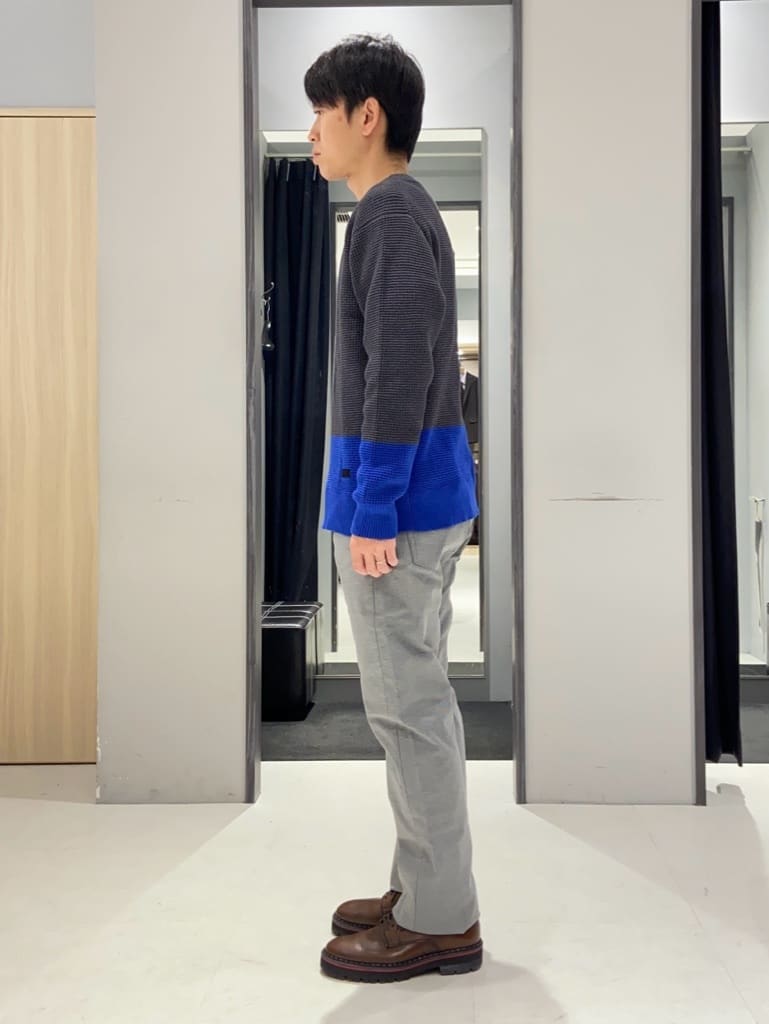 わいずみさんの「TAKEO KIKUCHI｜【Made in JAPAN】播州織 ストレッチ パンツ」を使ったコーディネート