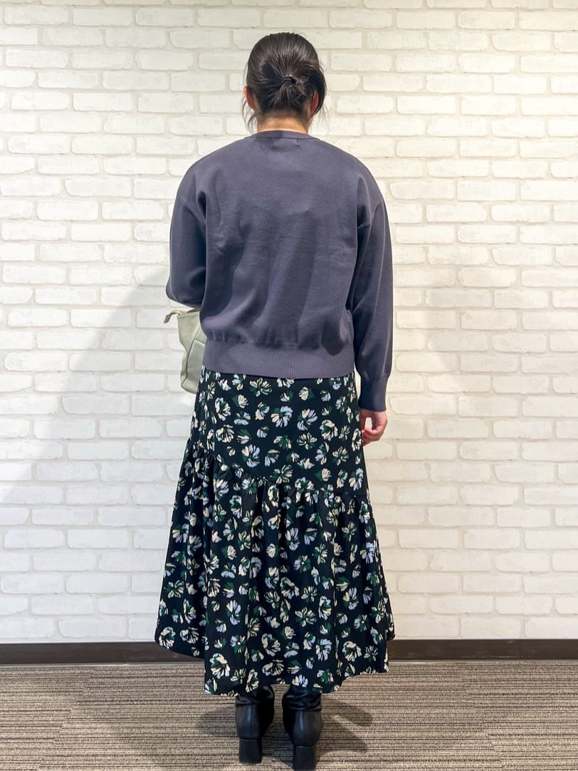 Mikuさんの「OPAQUE.CLIP｜◆刺繍ロゴニット【洗濯機洗い可】」を使ったコーディネート